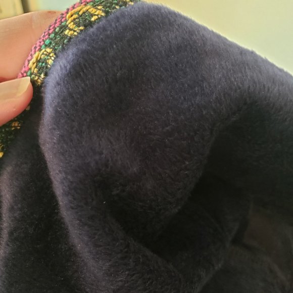 Guo Guo Size XL Sweater Fleece Lined Boho Bohemian - Picture 8 of 11